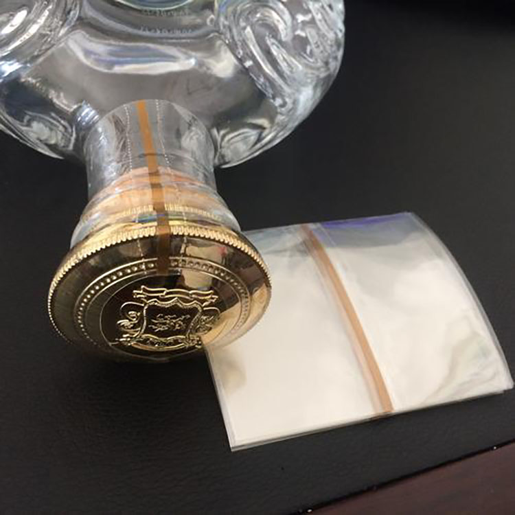 हीट सिकोड़ें शराब की बोतल की सीलें